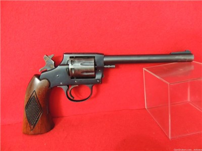 Iver Johnson Sealed 8 Shot .22 Revolver Lots of Blue Walnut Grips Nice C&R 