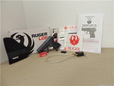 Ruger LCP .380 Concealed Carry Piece 380 ACP NIB Holster Unfired & Mint 