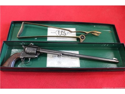 U.S.F.A. SAA 45 Colt Flat top Target 16"Bbl. Shoulder Stock Antique 