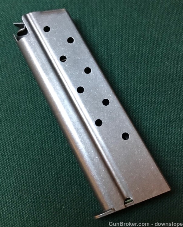 1911 9 rd .38 SUPER Stainless Magazine bumper holes-img-0