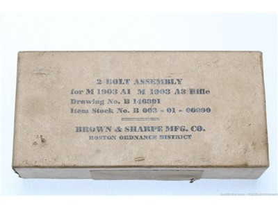 NEW UNOPENED BROWN & SHARPE M1903 A1 2PK BOLT ASSEMBLY!