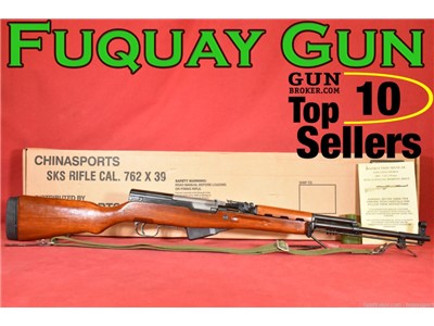 Norinco SKS 7.62x39 20.5" 10rd Factory Box & Manual Chinese Banned SKS-SKS