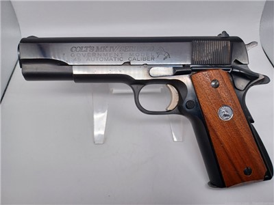 Excellent COLT MK IV/SERIES ’70 Government Mod pistol. cal 45ACP, 1973 made