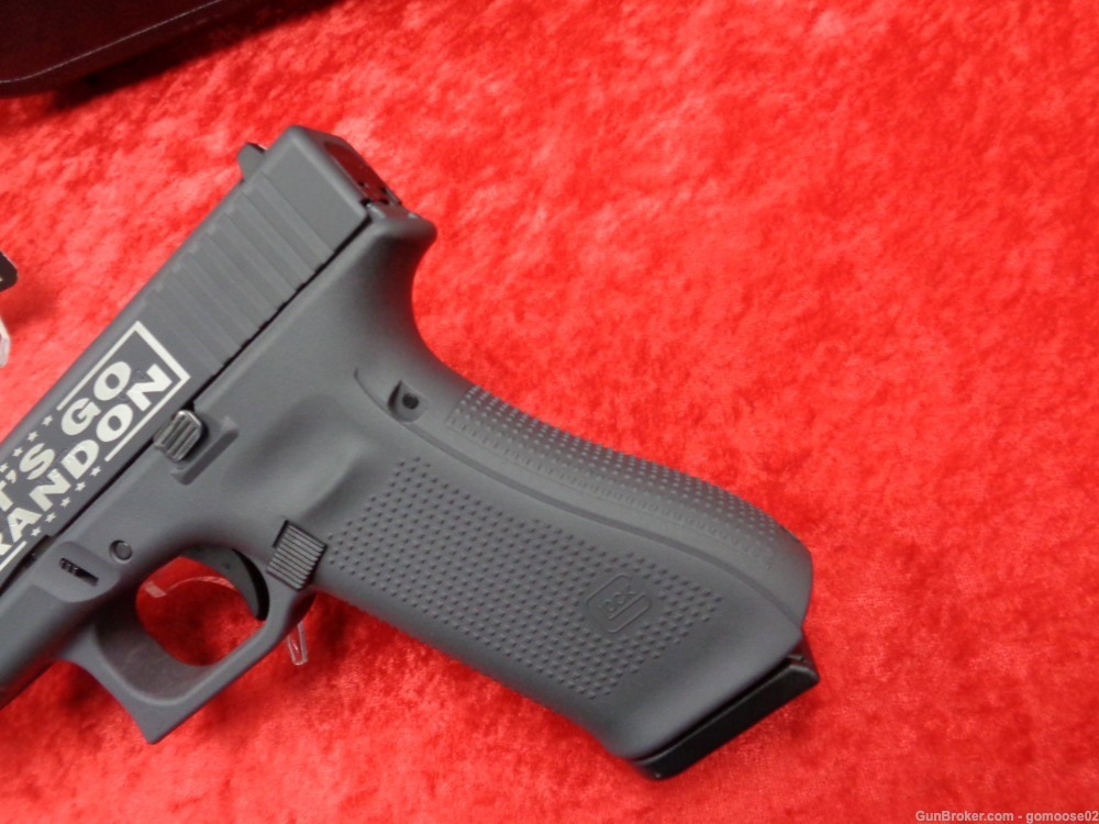 Glock 45 9mm Gen 5 LETS GO BRANDON Edition LGB Crooked Joe 17 NEW WE TRADE!-img-3