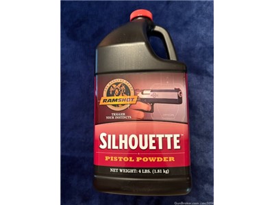 RAMSHOT SILHOUETTE PISTOL POWDER 4 LBS CONTAINER