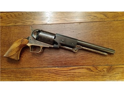 Colt Walker Revolver 2nd gen Colt Blackpowder “F” Series NIB – Low S/N