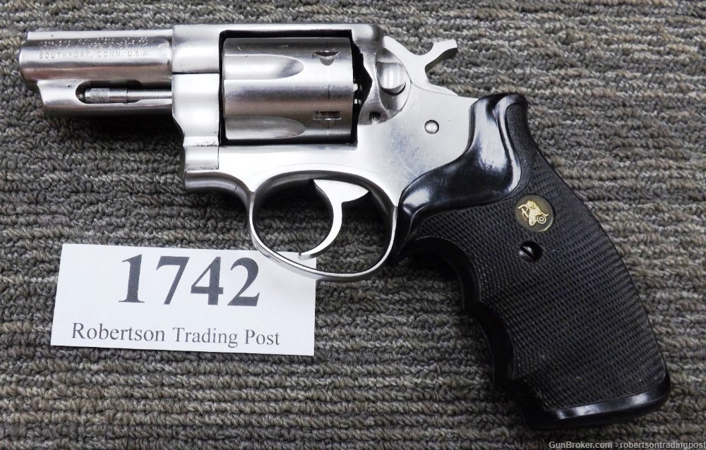 Ruger Speed Six .357 Magnum Stainless 2 3/4” Revolver 1981 Cold War GP100 -img-0