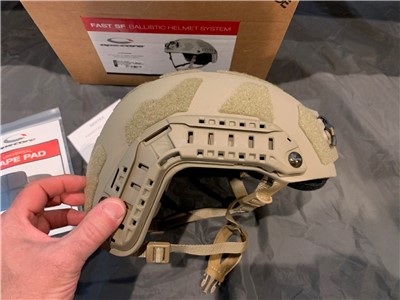 Ops-Core OpsCore FAST-SF Ballistic Helmet - XL - FDE - NEW IN BOX !!