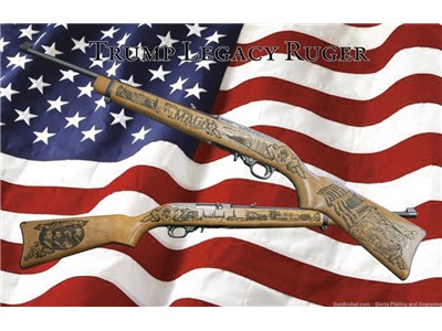 Trump Legacy Engraved Ruger 10/22 *Portion of sale goes to Trump campaign*