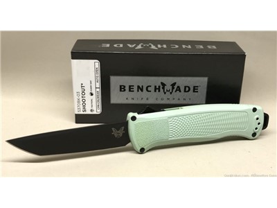 New Benchmade Shootout 5370BK-03 OTF Out The Front Knife 