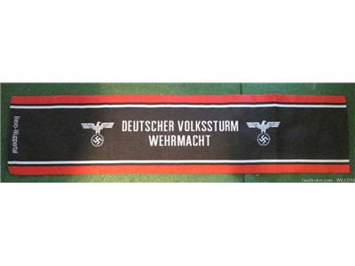 REPRODUCTION German WWII Volkssturm  arm band