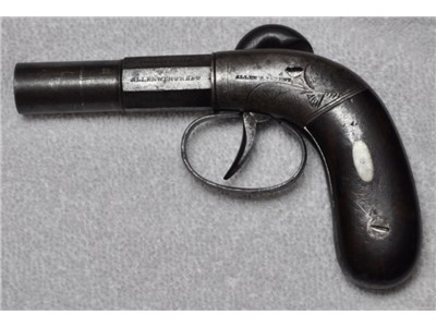 Allen & Thurber Tube Hammer Double Action Pistol aka Pocket Rifle .36 Cal 
