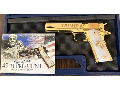 Ultra Rare Colt Factory Made Trump 45