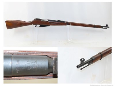 1939 Dated SOVIET TULA ARSENAL Mosin-Nagant 7.62mm Model 1891/30 C&R Rifle 