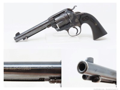 1913 COLT BISLEY MODEL SINGLE ACTION ARMY .38-40 WCF SAA Revolver 1873  C&R