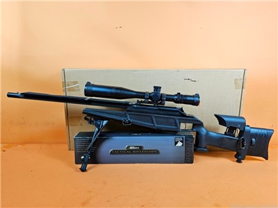 Blaser R93 Straight Pull Bolt Action Sniper Rifle .308 24" W/ Bipod, Scope