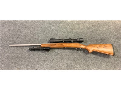 Winchester Model 70, Laminated Stock, Stainless Barrel, 7MM WSM
