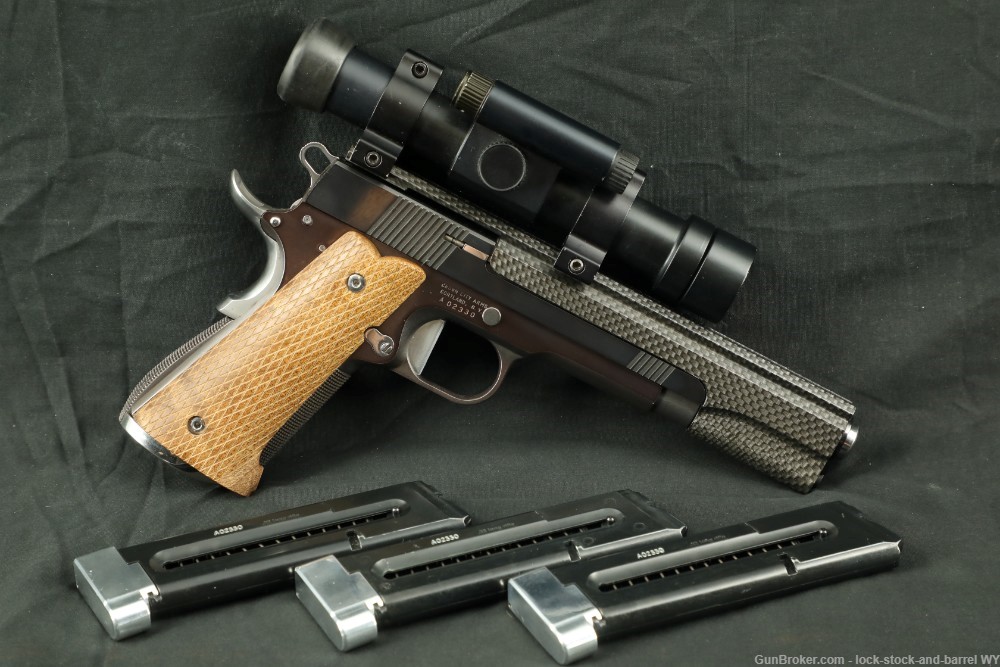 Custom .22 Long Rifle LR 1911 Crown City Arms Frame Semi-Automatic Pistol-img-2