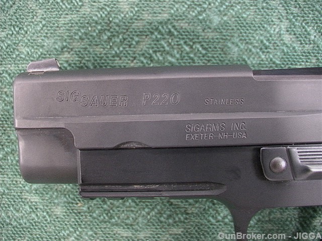 Used Sig Sauer P220 45 acp.-img-5