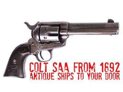 Colt Single Action Army RARE 4¾" .44-40 Black Powder C&R MADE 1892