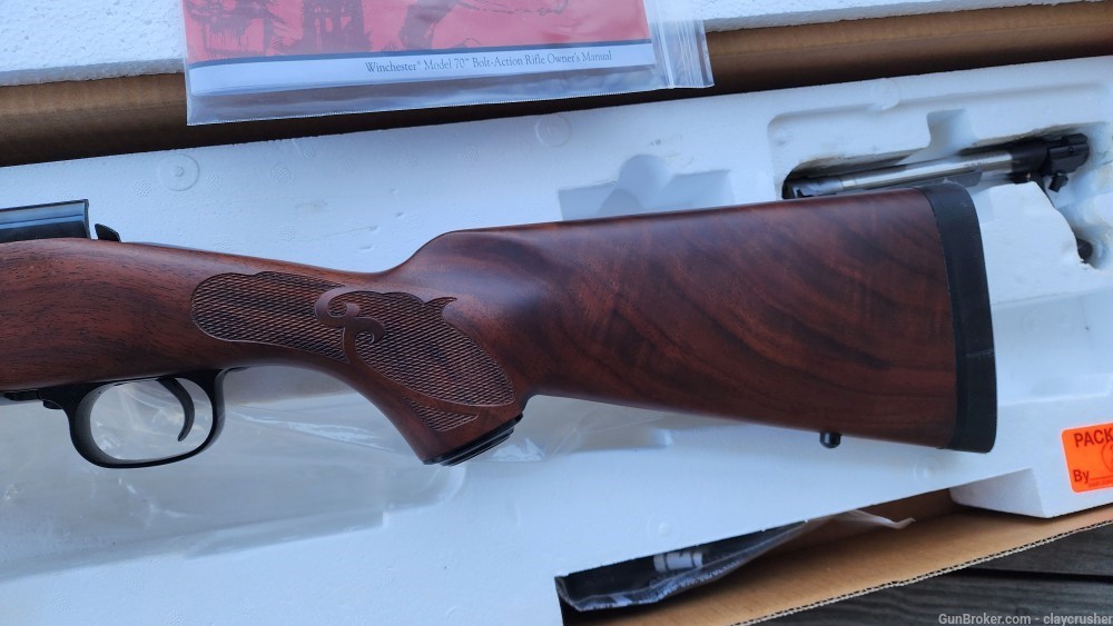 NIB Winchester Model 70 Featherweight grade 3 USA M70-img-1