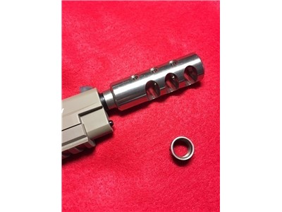 Flash Hider 1/2x28 AR-15 Stainless New 