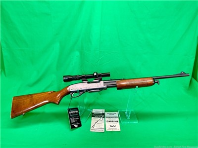 RARE Remington 760 Carbine 30-06 Pump Redfield Scope OG Hangtag!