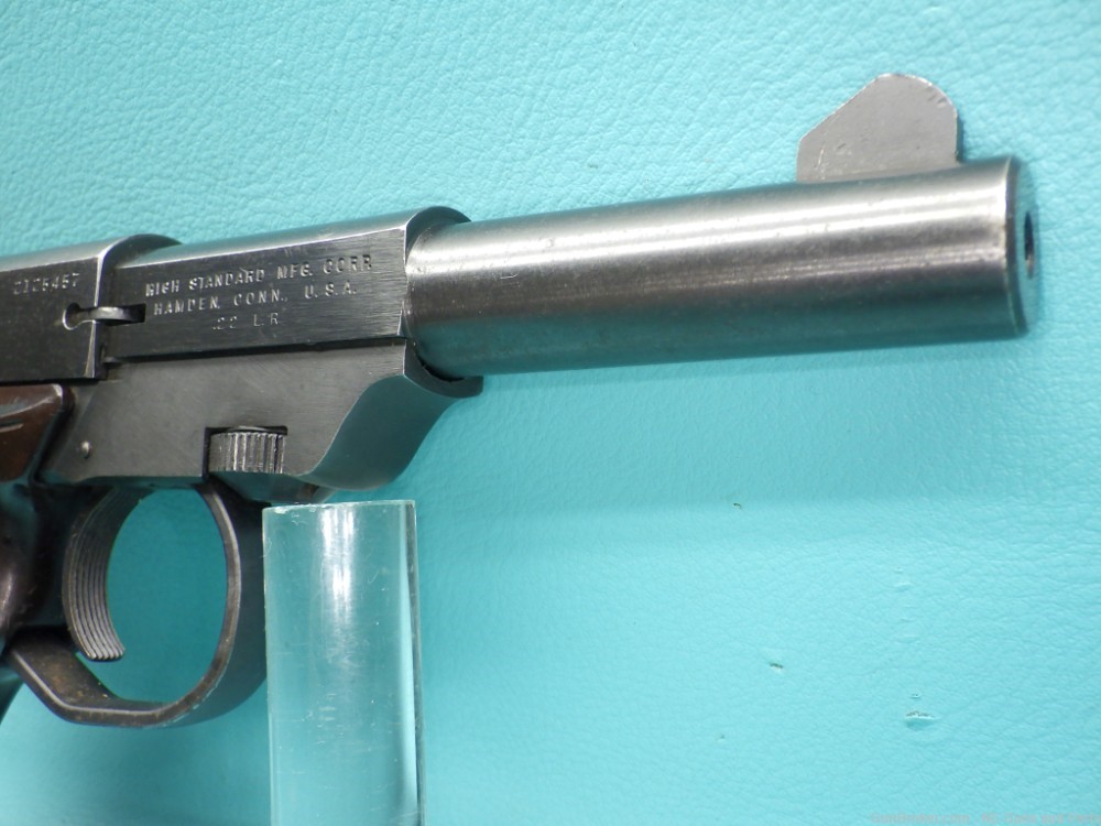 High Standard M-101 Dura-Matic .22LR 4.5"bbl Pistol MFG 1969  2 Mags C&R-img-5