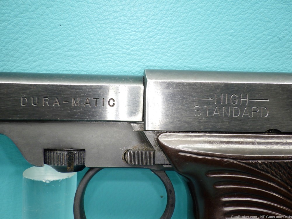 High Standard M-101 Dura-Matic .22LR 4.5"bbl Pistol MFG 1969  2 Mags C&R-img-10