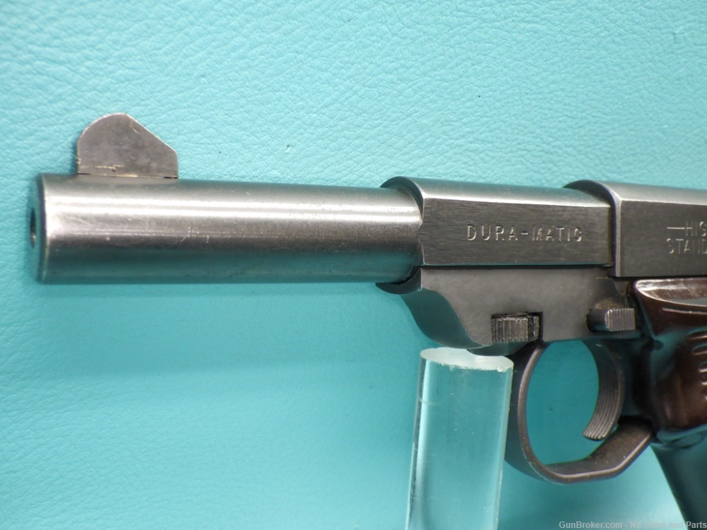 High Standard M-101 Dura-Matic .22LR 4.5"bbl Pistol MFG 1969  2 Mags C&R-img-11