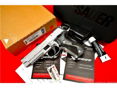 Rare Sig Sauer Mastershop P226 X5 ALLROUND 9mm Case & Target NIB