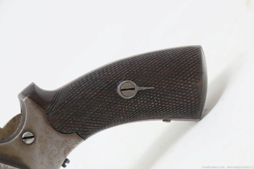 BRITISH Antique Folding Trigger 8mm PINFIRE DA Revolver   LEFAUCHEUX-img-2