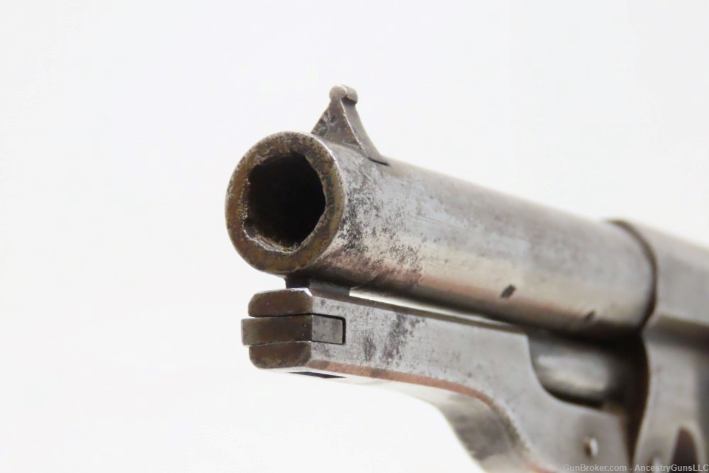 BRITISH Antique Folding Trigger 8mm PINFIRE DA Revolver   LEFAUCHEUX-img-8