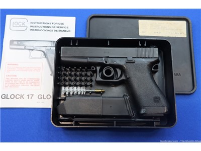 Glock Model G17 GEN1 Pistol 1984 MFG 4.5" PENCIL BARREL 17 Generation 1 9MM