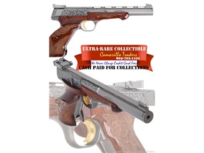 Rare Browning Renaissance Series Medalist .22LR semi-auto pistol LEFT-HAND
