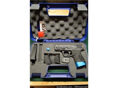 Smith and Wesson M&P 9 Compact 9mm w/ stippling, night sights, & 2 mag