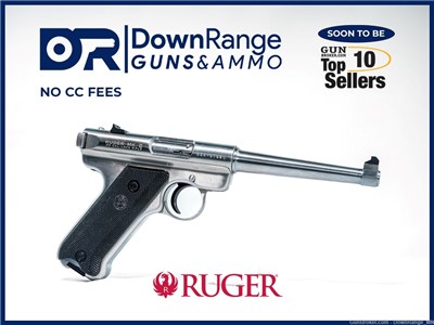 RUGER MARK II STAINLESS | .22LR | 6"BBL | MKII