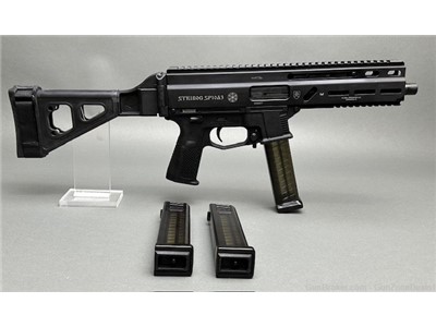 Stribog SP10A3 10MM UMP Style Delayed Roller Pistol + SB Tactical Brace