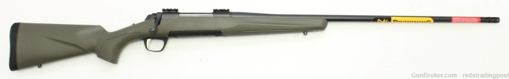 Browning X-Bolt Hunter OD Green 26" Barrel 7mm Rem Mag Bolt Rifle 035597227-img-0