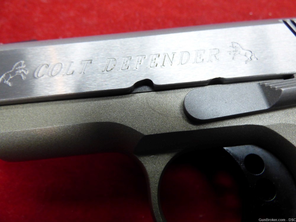 Colt Defender Lightweight Stainless Lew Horton - .45 ACP Rampant Colt LW -img-9