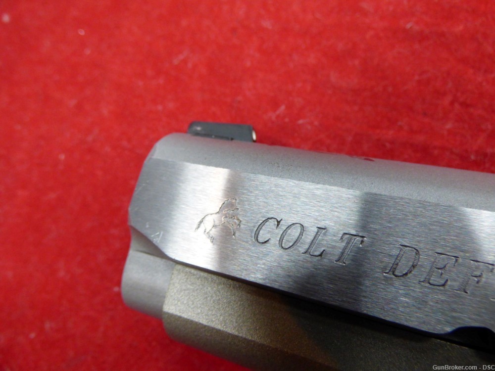 Colt Defender Lightweight Stainless Lew Horton - .45 ACP Rampant Colt LW -img-10