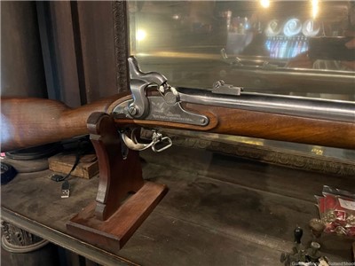 Springfield 1864 Navy Arms co BP rifle 58 cal