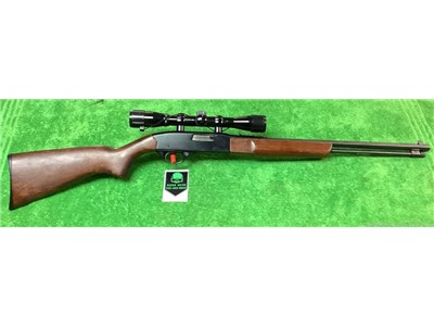 Winchester model 190 .22lr semiautomatic w scope wood penny 