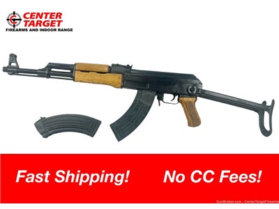 Pre-Owned Poly Technologies AK 47-S Rifle 7.62x39 30+1 Wood Furniture 16"