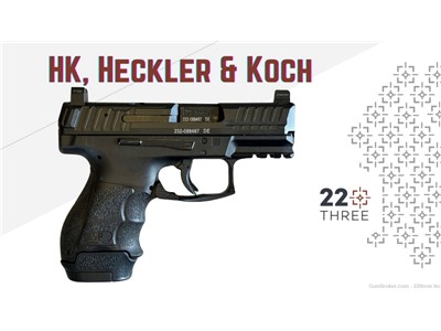 Heckler & Koch (HK) VP9 SK Optic Ready 9mm 3.39" Barrel w/ Upgrades