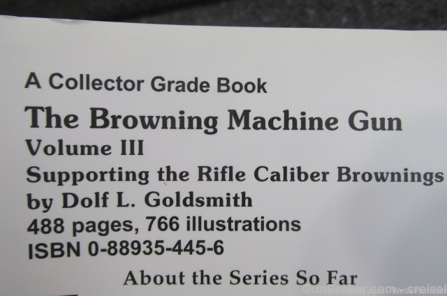 (5 TOTAL VOLUMES) THE BROWNING MACHINE GUN BY COLLECTOR GRADE PUBLICATIONS-img-28