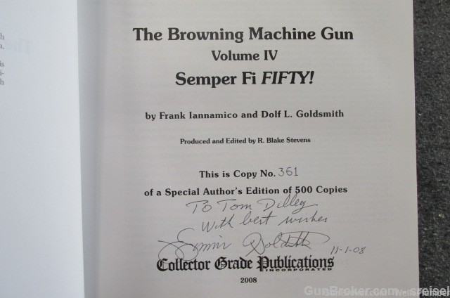 (5 TOTAL VOLUMES) THE BROWNING MACHINE GUN BY COLLECTOR GRADE PUBLICATIONS-img-43