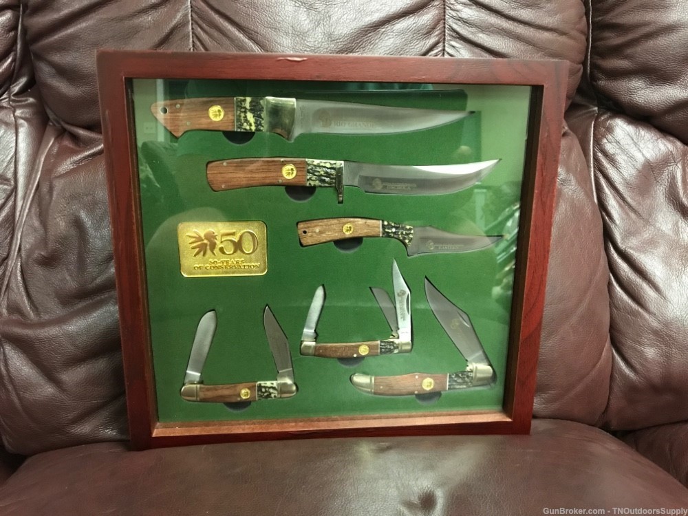 50th Year Anniversary NWTF 6 Knife set TRADES / LAYAWAY ??-img-0