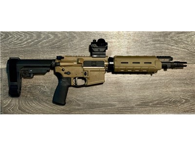 *NEW* AR-15 Pistol with 10.5" Barrel & Adams Arms Piston Conversion- 5.56mm