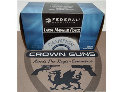 Federal Large Magnum Pistol Primers, 1000, No. 155